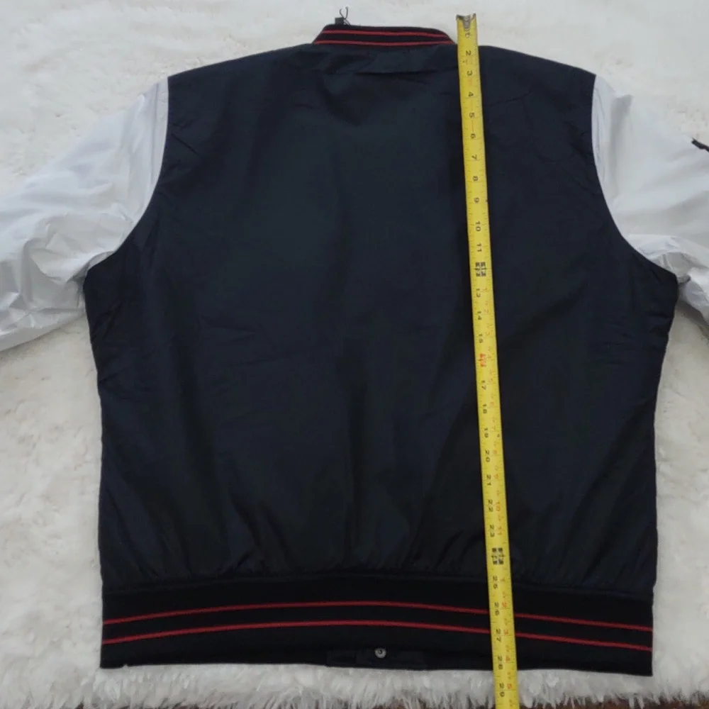 HOLLISTER COZY VARSITY JACKET. - Picture 10 of 17